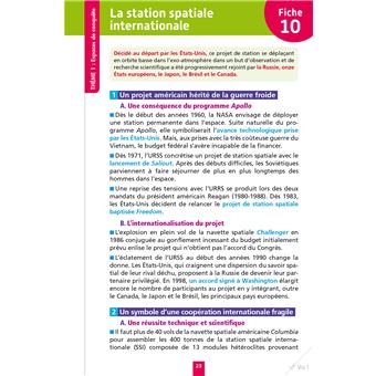 Objectif BAC Fiches Spécialité Histoire-géo, géopolitique, sciences politiques Tle