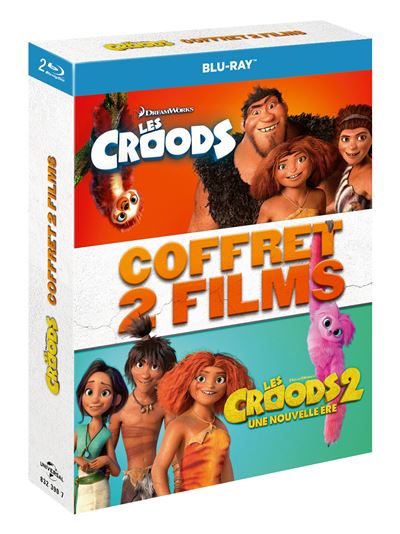 Coffret Les Croods 1 et 2 Blu-ray