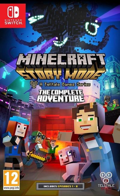 Minecraft : Story mode The complete adventure Import ( jeu en Français)  Nintendo Switch - Jeux vidéo - Achat & prix