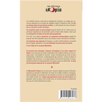 Utopia, le manifeste