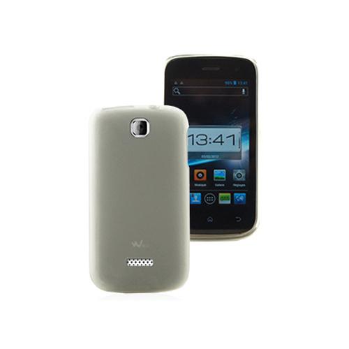 Coque Mocca Gel Frost pour Wiko Cink+, Blanche