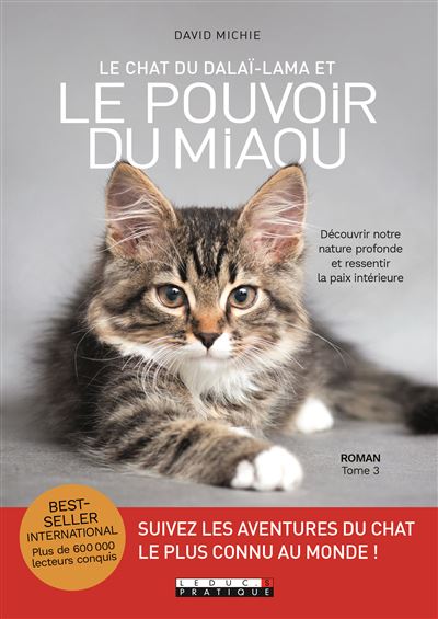 Le pouvoir du miaou, le chat du Dalai Lama (tome 3) - David Michie - broché