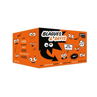 Game box Blagues et défis