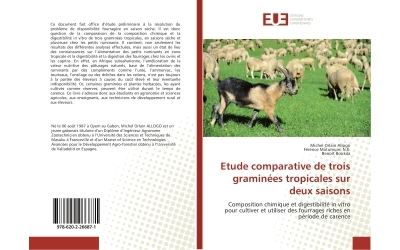 Etude comparative de trois graminees tropicales sur deux sai