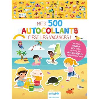Mes 500 autocollants - c'est les vacances !