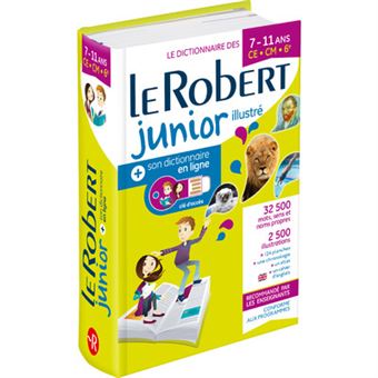 Le Robert Junior Illustré et son dictionnaire en ligne + clé