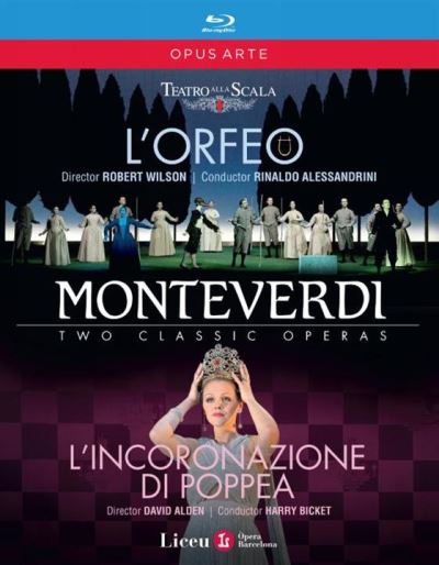 L'Orfeo Le Couronnement de Poppée Blu-ray