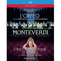 L'Orfeo Le Couronnement de Poppée Blu-ray
