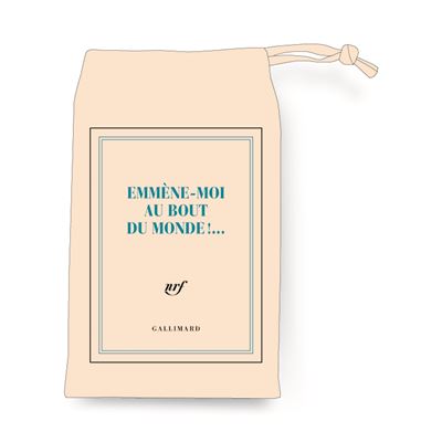 Pochette carnet poche emmene-moi au bout du monde
