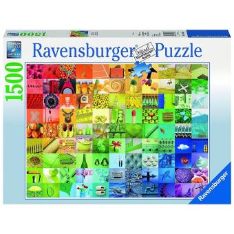 Puzzle 1500 pièces 99 Belles couleurs Ravensburger - Puzzle - Achat & prix
