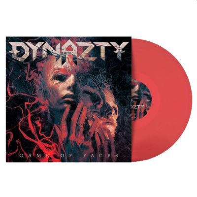 Game Of Faces Vinyle Rouge Transparent