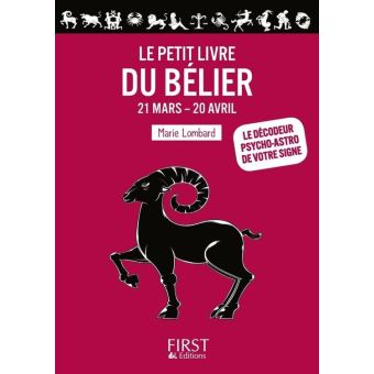 Petit Livre du - Bélier - 1