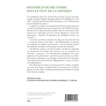 Histoire d'outre-tombe sous le vent de la critique