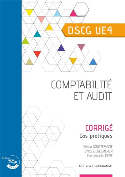 Comptabilité et audit - corrigé