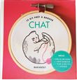 Kit prêt à broder - Chat