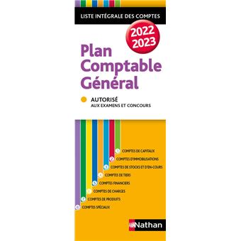 Plan comptable général 2022/2023