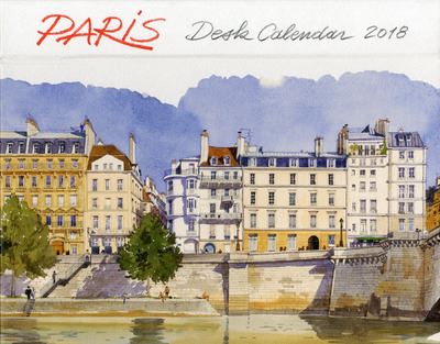 Paris aquarelles agenda-planning