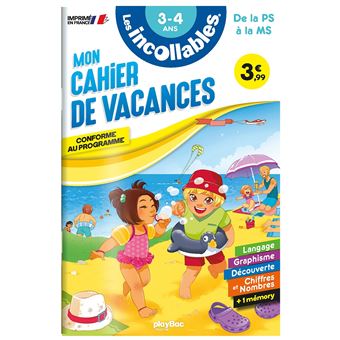 Les Incollables Cahier De Vacances 2021 De La Ps A La Ms Dernier Livre De Collectif Precommande Date De Sortie Fnac