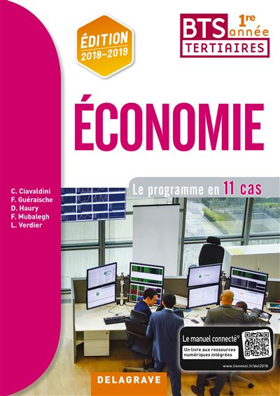 Économie 1re année BTS (2018) - Pochette élève - Christophe Ciavaldini - broché