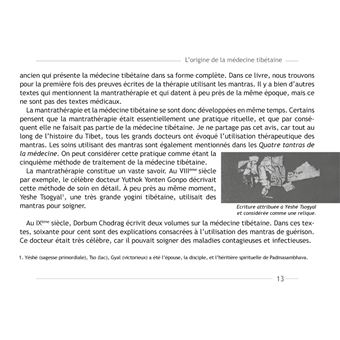 Mantrathérapie tibétaine