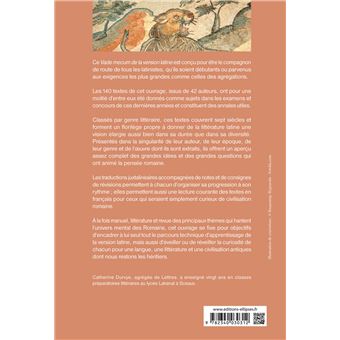 Vade mecum de la version latine. Des grands débutants aux latinistes confirmés