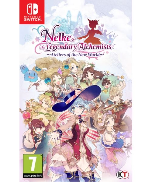 Nelke & the Legendary Alchemists Ateliers of the New World Nintendo Switch