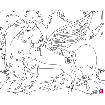 Licornes de rêve - Carnet créatif - Magie des fleurs - ED 2023