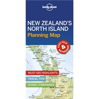 New Zealand's North Island Planning Map 1ed -anglais-