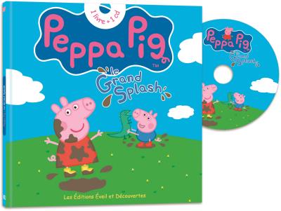 Livre-CD Peppa Pig Le grand splash