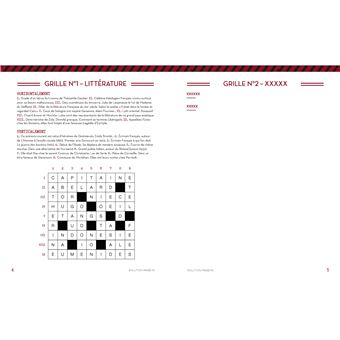 Cahier de vacances Larousse (adultes) spécial MOTS CROISES