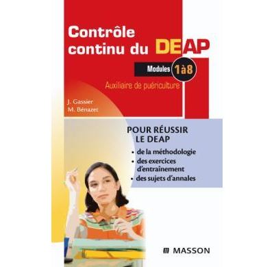 Controle continu du DEAP : auxiliaires de puériculture