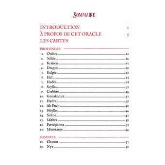 Oracle des dangereuses créatures