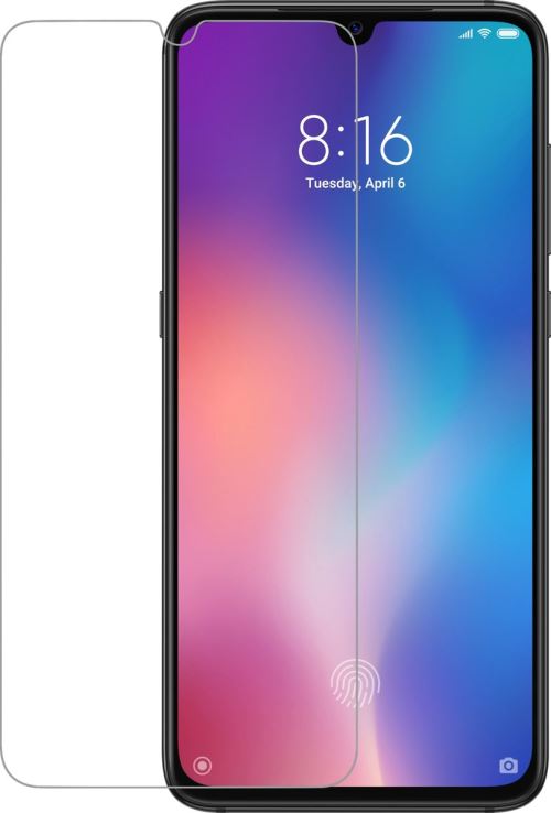 Azuri Tempered Glass Flat Rinox Armor Transparent Mi 9