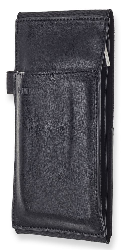 Bandeau porte-objets pour carnets classique Moleskine grand format Noir