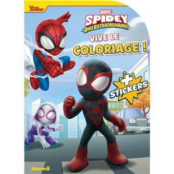Marvel Spidey et ses amis extraodinaires - Vive le coloriage !
