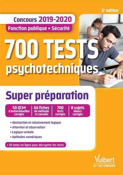 700 tests psychotechniques - Super préparation