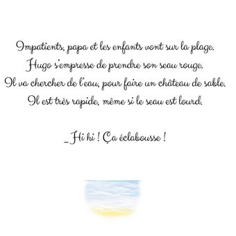 Théo et Hugo découvrent le bord de mer