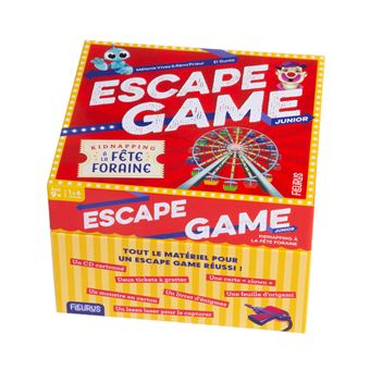Escape Game Junior - Kidnapping à la fête foraine (coffret)