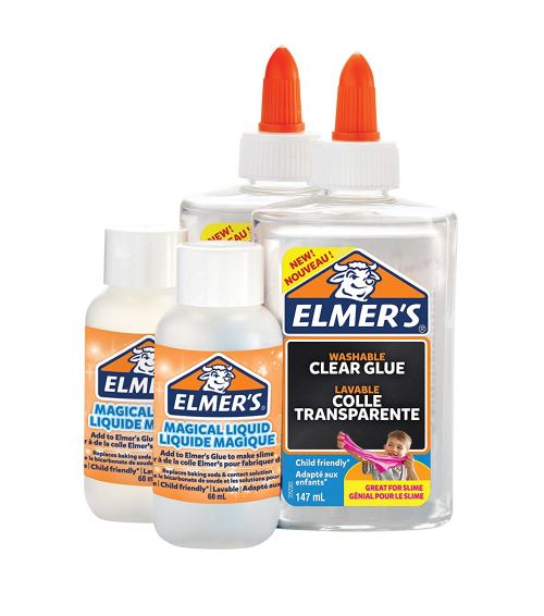 Elmer's colle pailletée, or, lavable et adaptée aux enfants, 177 ml -  Parfaite pour fabriquer du slime