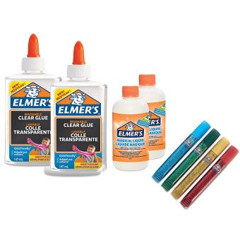 Elmers - kit de conception pour Slime - Frosty Glacial Pas Cher