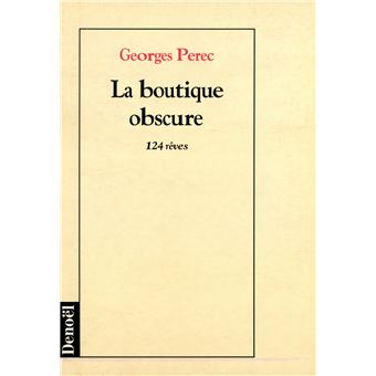 La boutique obscure - 1