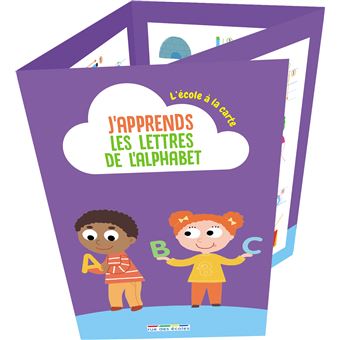 J'apprends les lettres de l'alphabet