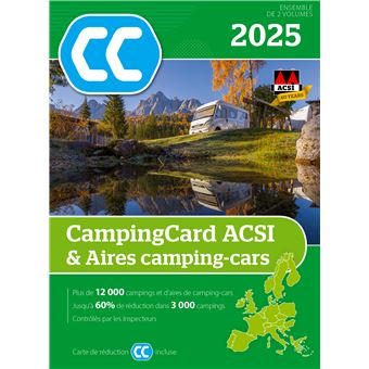 CAMPINGCARD ACSI & AIRES CAMPING-CARS 2025 VOL 1-2 - 1