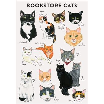 Bibliophile Flexi : Bookstore Cats