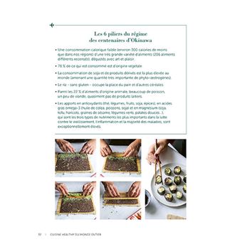 Cuisine healthy du monde entier