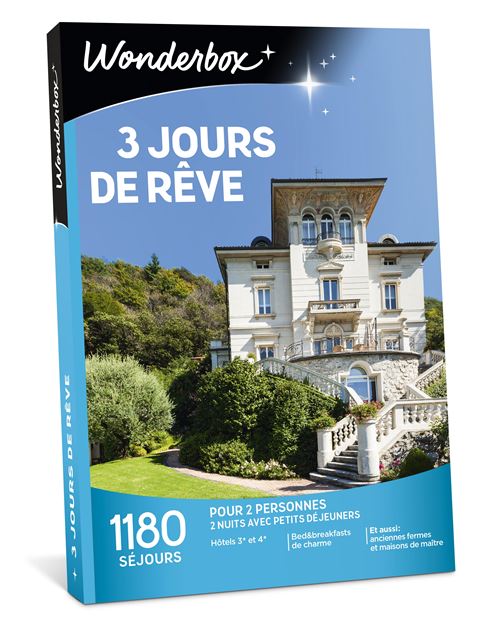 WONDERBOX 3 JOURS DE REVE