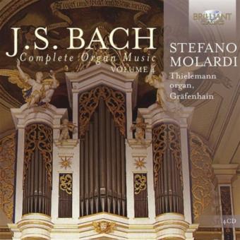 Intégrale des Œuvres pour Orgue Bach 