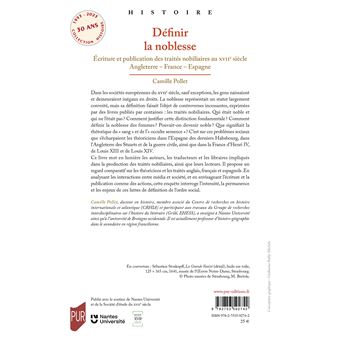 Définir la noblesse