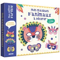 Mes masques d'animaux à décorer