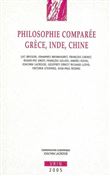 Philosophie comparée